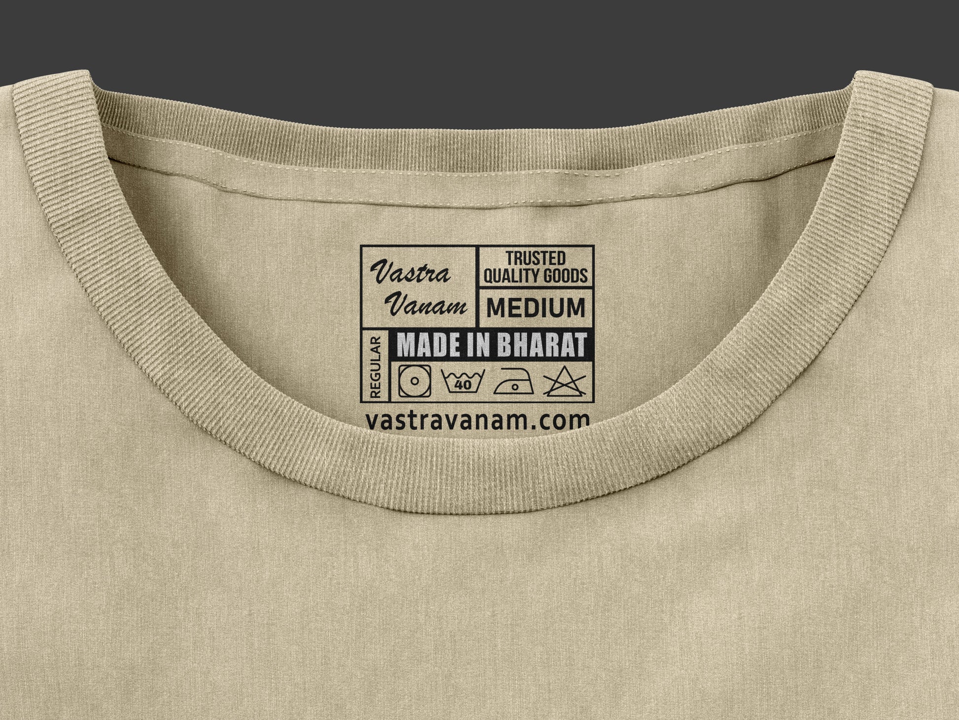 09 T-Shirt Label Mockup