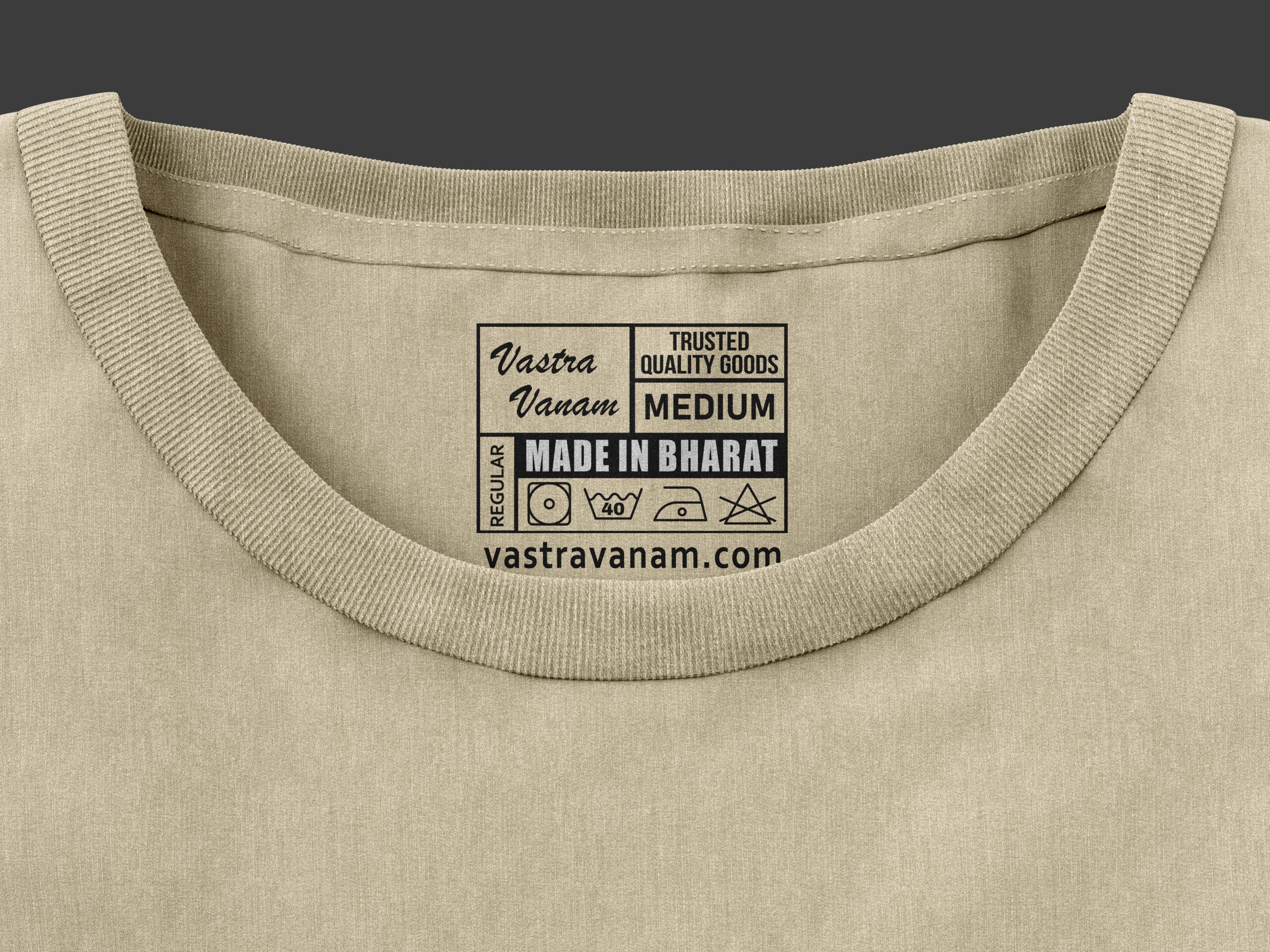 09 T-Shirt Label Mockup