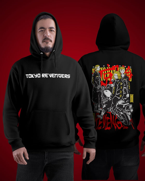 Tokyo Revengers Graphic Hoodie – Premium Anime Edition