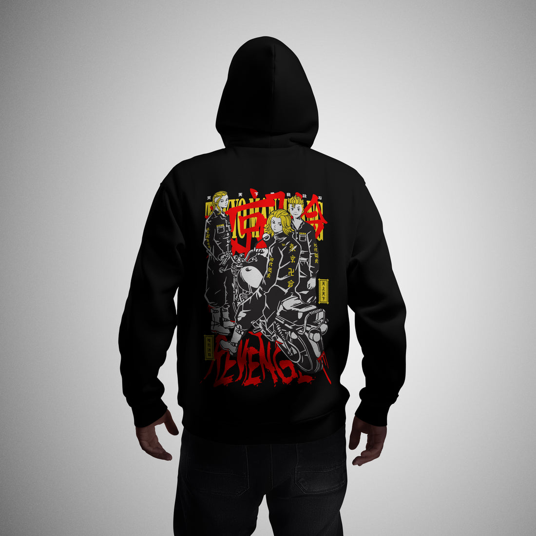 Tokyo Revengers Graphic Hoodie – Premium Anime Edition