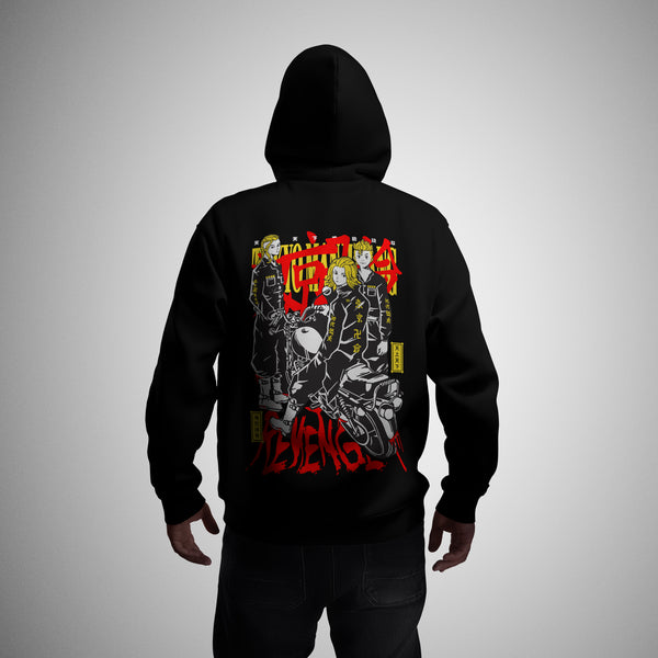 Tokyo Revengers Graphic Hoodie – Premium Anime Edition