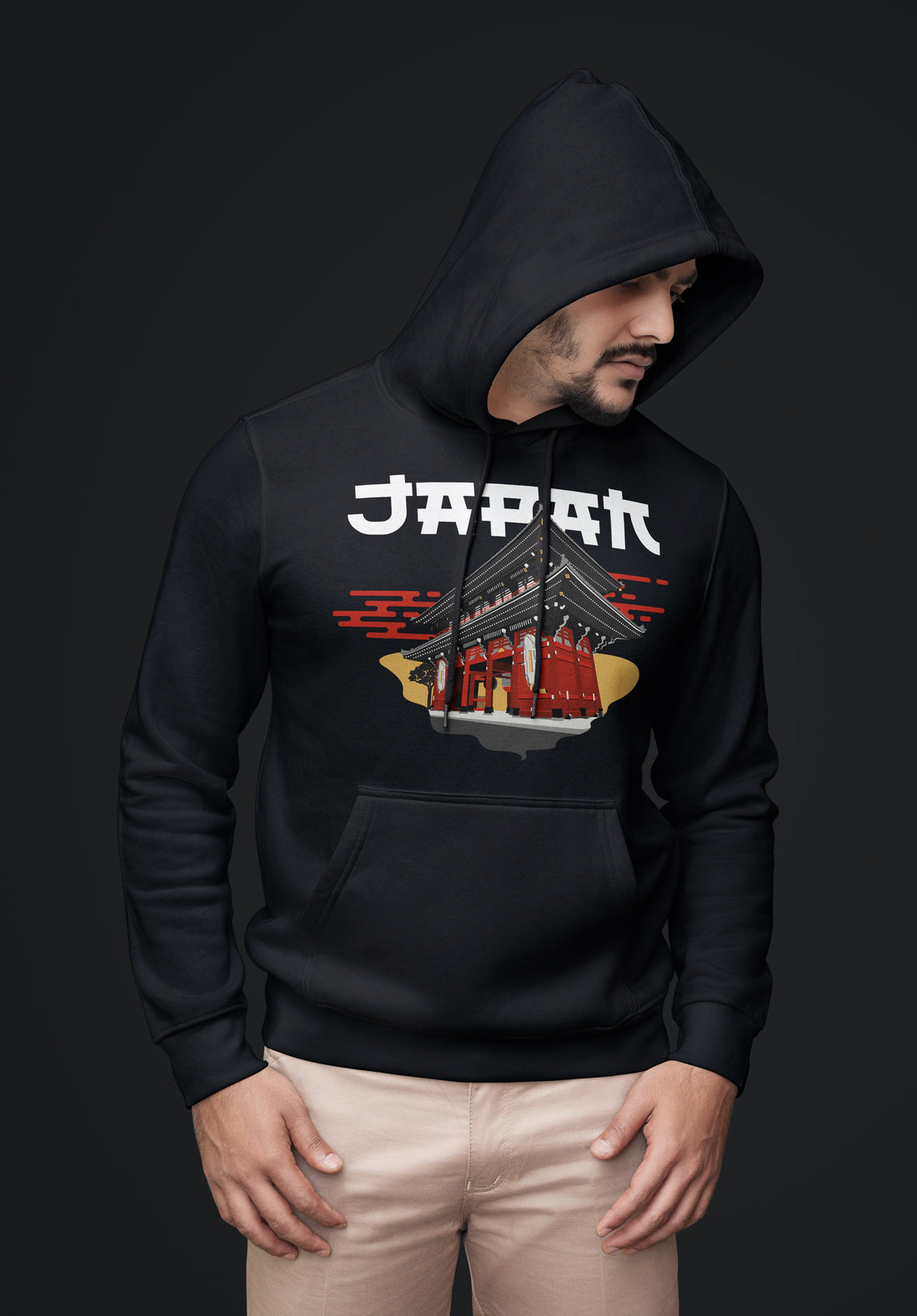 Japanese Edition Wave Art Hoodie – Premium Winter Collection