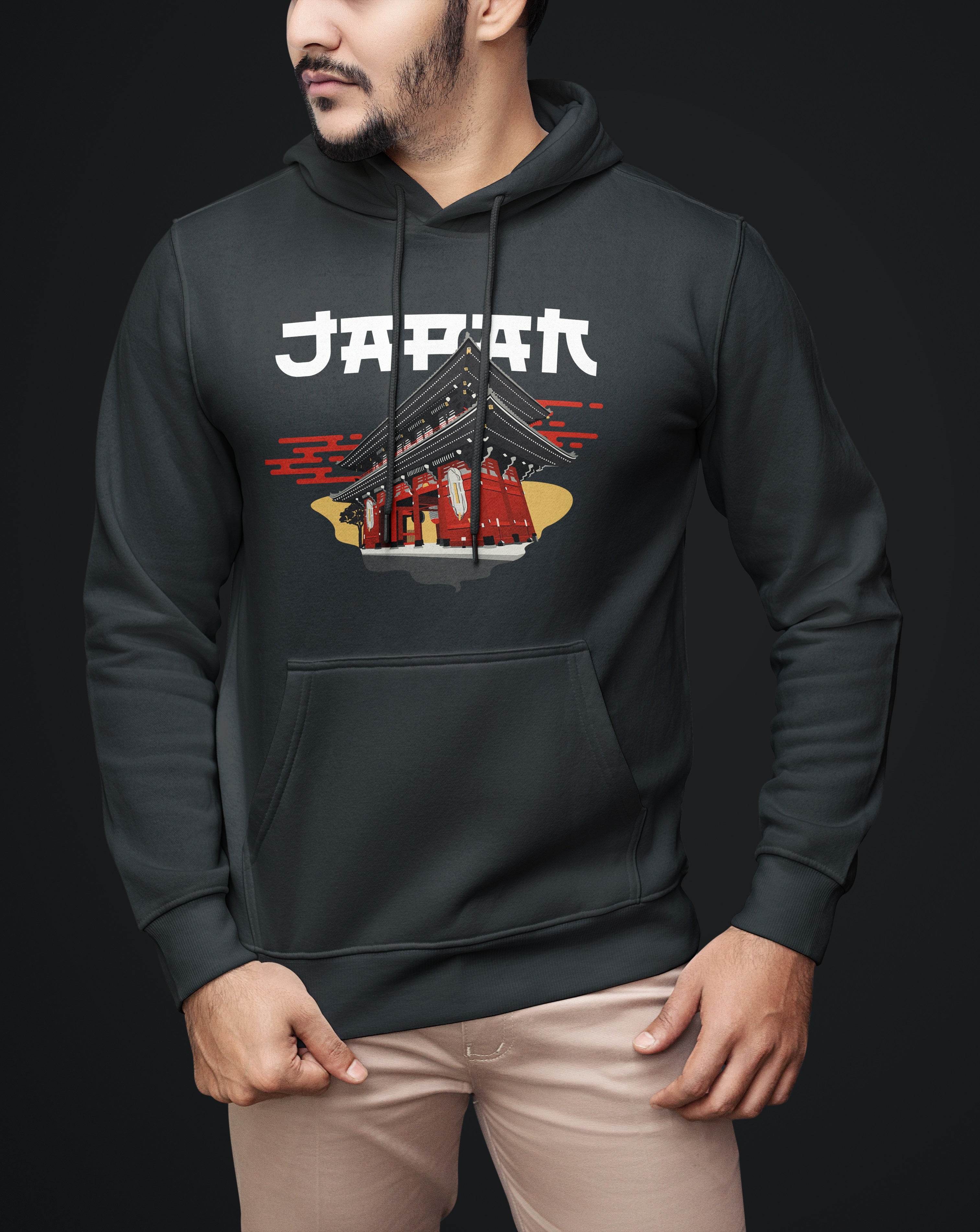 Japanese Edition Wave Art Hoodie – Premium Winter Collection